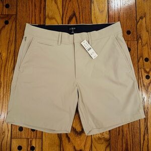 J. Crew Tech Shorts, NWT, 7”